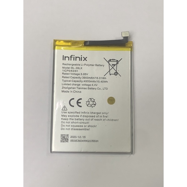 BATERAI INFINIX BL-39LX / BL39LX SMART 4 / S5 / S5 LITE