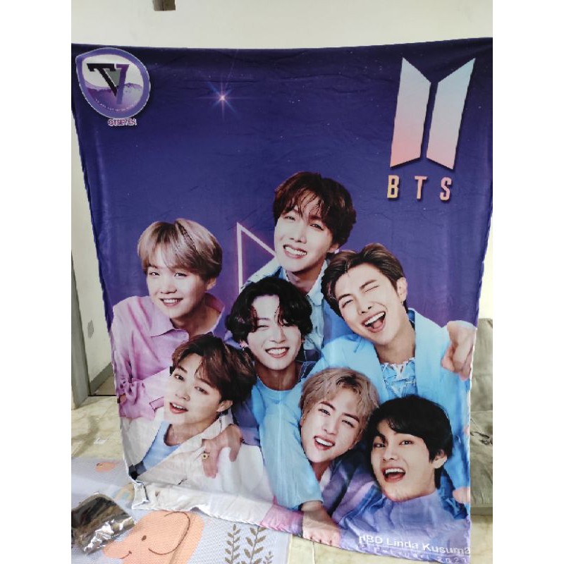 SELIMUT JUMBO 200x150 cm CUSTOM BTS KPOP