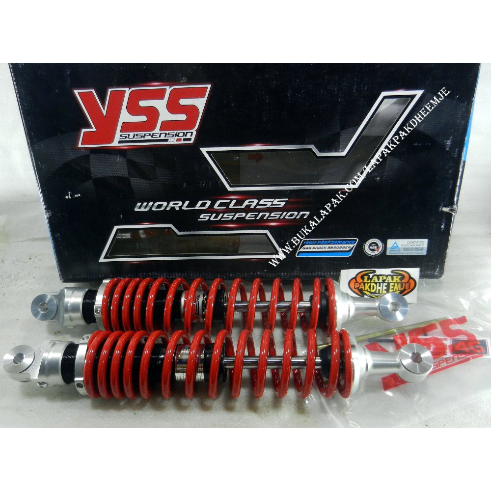 SHOCKBREAKER SHOCK YSS Z SERIES 360 MM  ORIGINAL RED MERAH  LAPAK PAKDHE EMJE