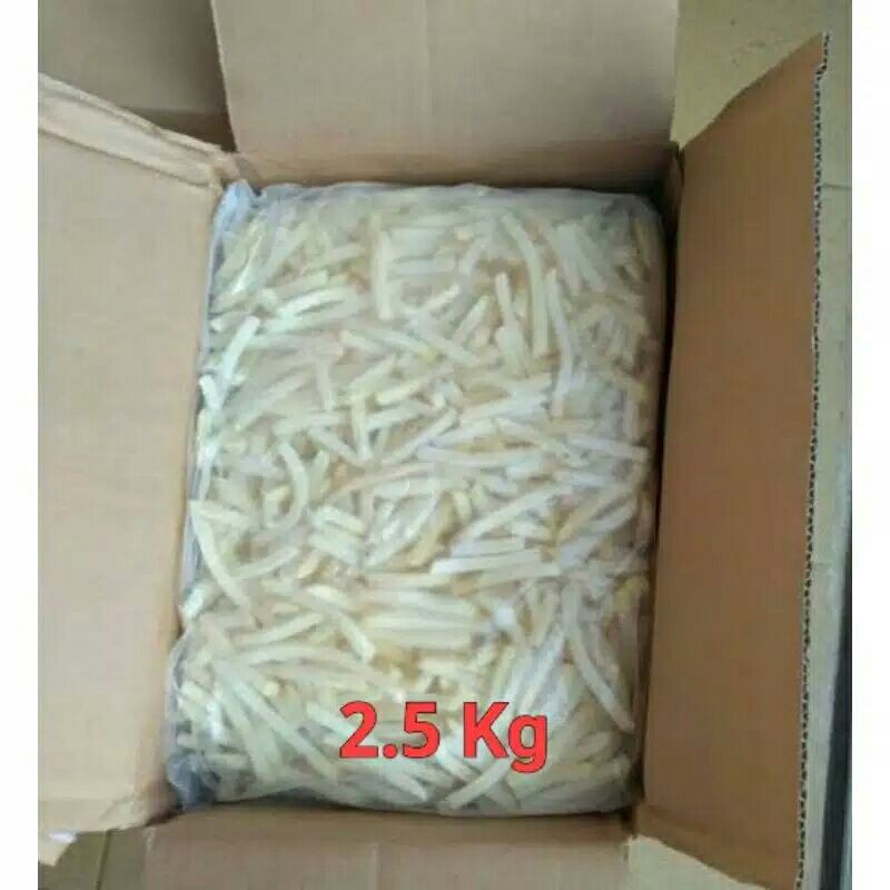 

Kentang Goreng Frozen Aviko Polos 2.5 Kg