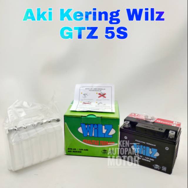 Aki Kering Wilz GTZ 5S