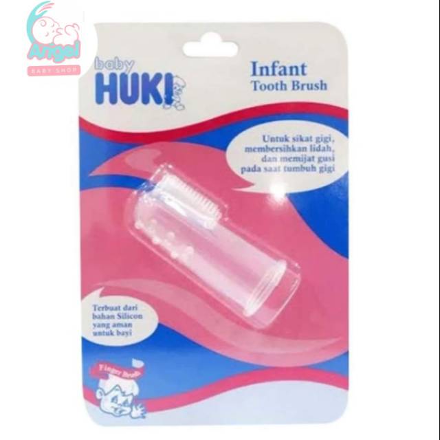 Huki infant tooth brush(sikat lidah)