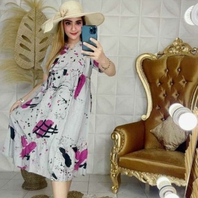 Dress Daster Kimono Kekinian