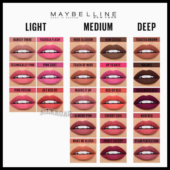 Maybelline The Powder Mattes Lipstik