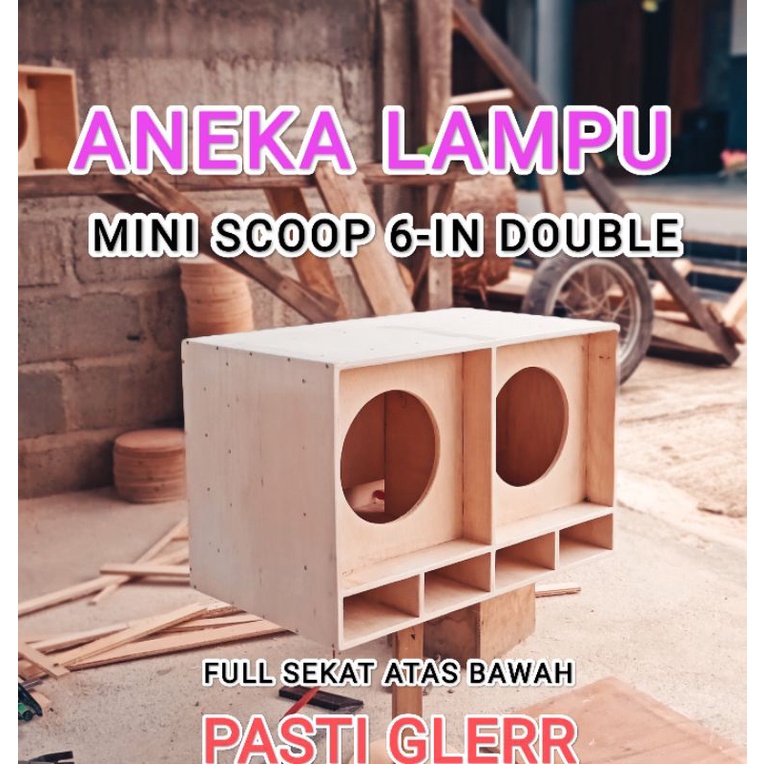 BOK MINI SCOOP BOK SPEAKER 6IN DOUBLE