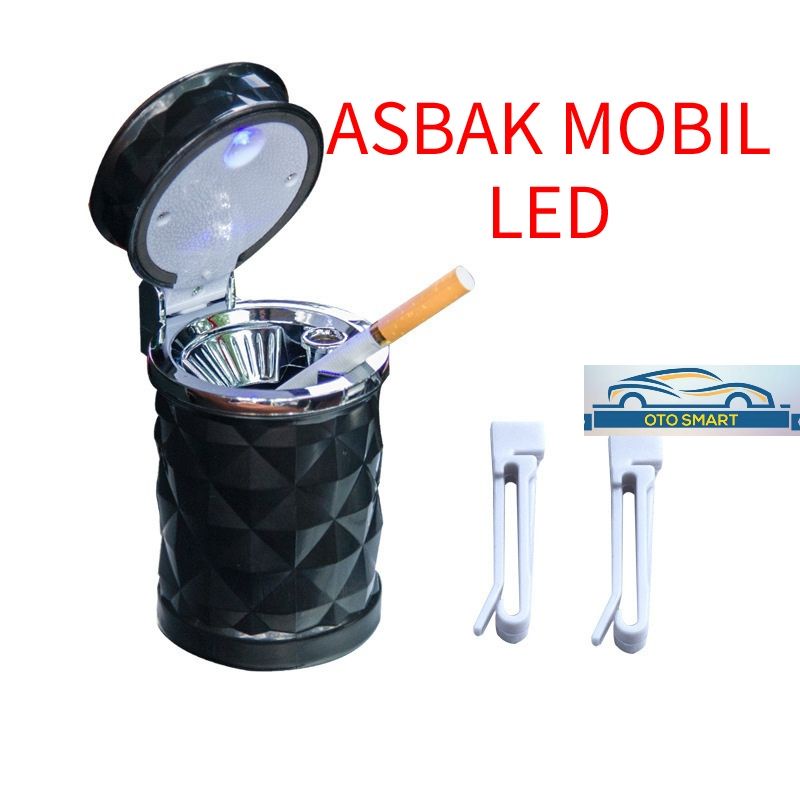 Asbak Mobil LED /Car Ashtray / Asbak Rokok  Mobil Serbaguna