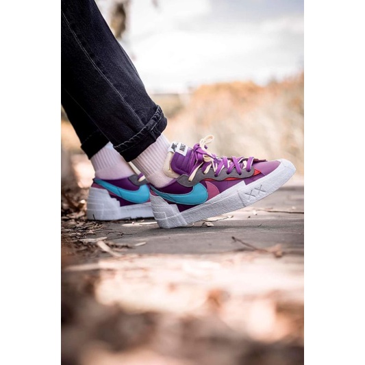 Nike Blazer Low X Sacai x kaws Purple Dusk Original
