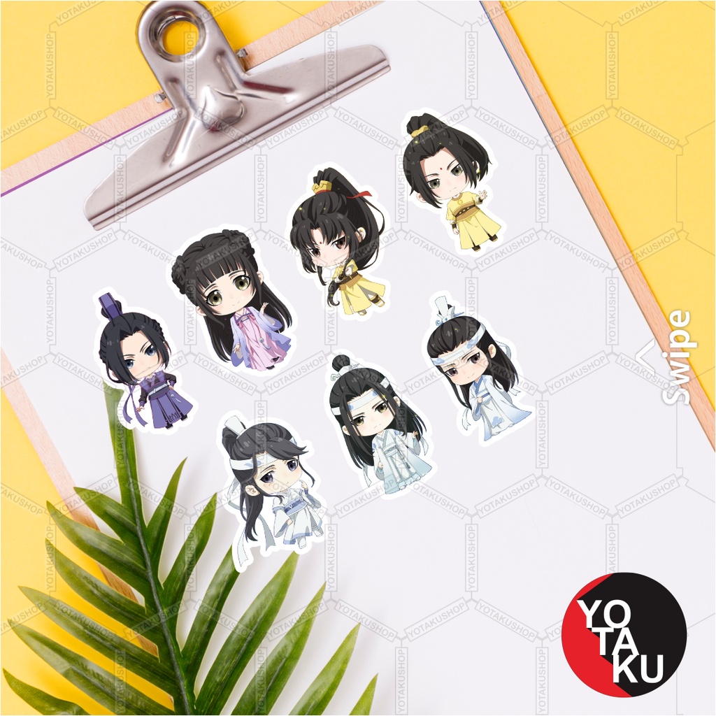 

Stiker Sticker Anime Modaozushi Grandmaster of Demonic Cultivation Danmei Wuxia SA12103