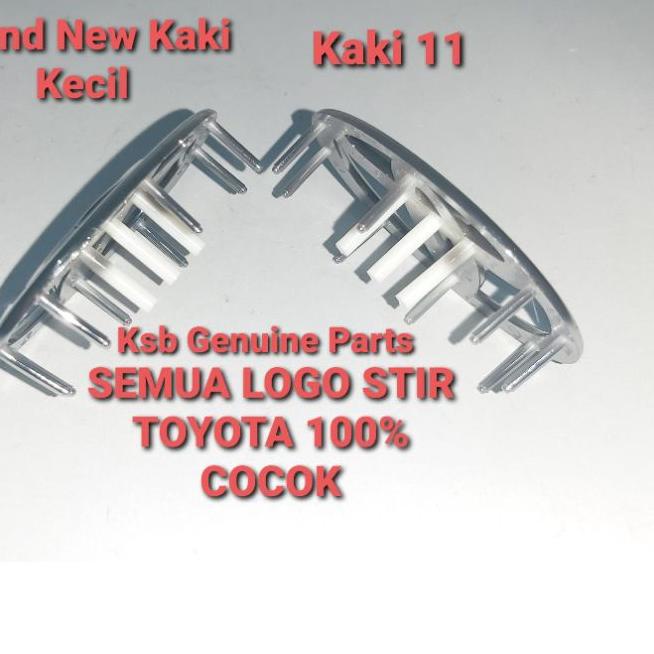 ♩ Emblem Logo Stir Toyota Avanza, Innova , Rush , Yaris , Vios , Agya ♪