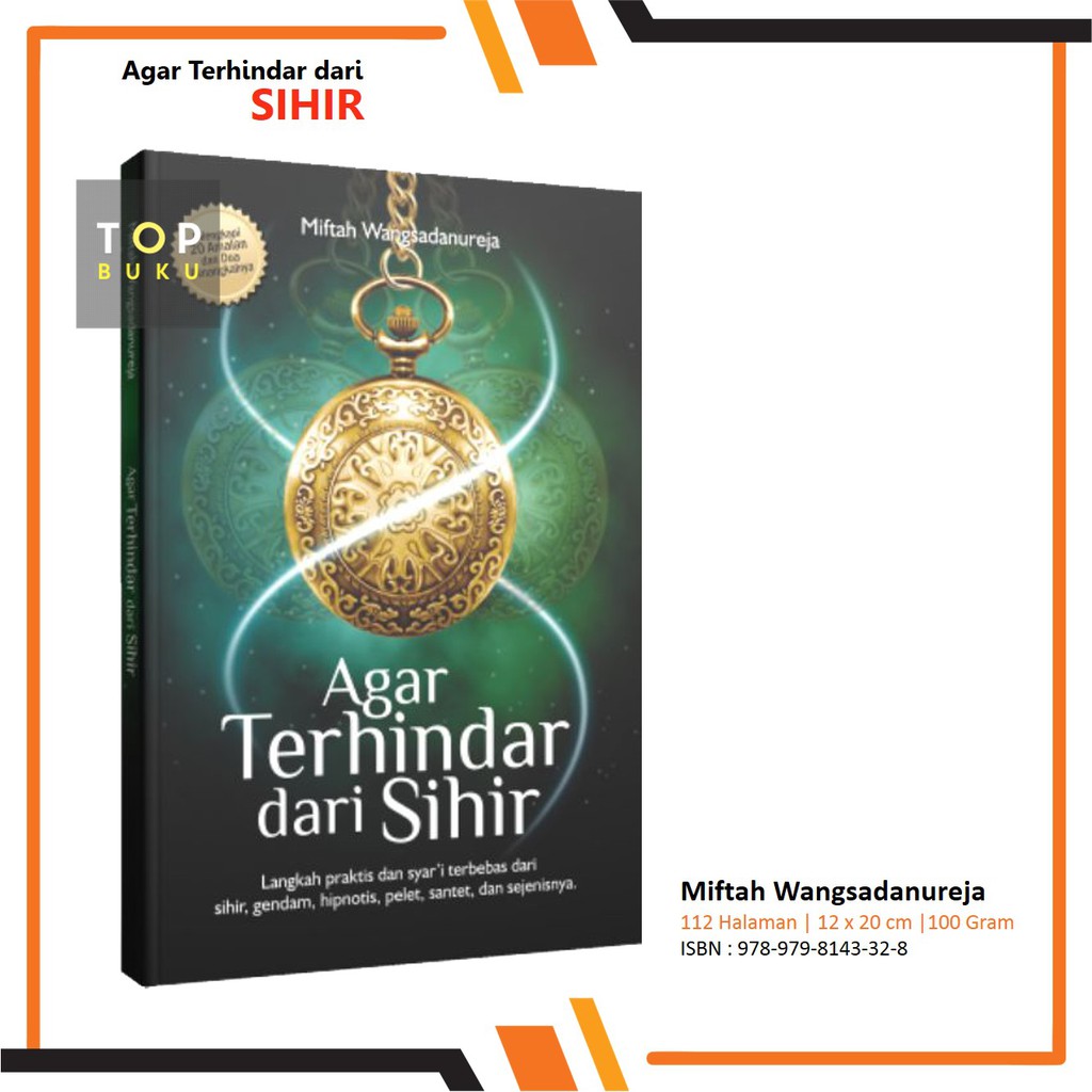 Buku Rukyah Islam Agar Terhindar Dari Sihir Miftah Wangsadanureja Shopee Indonesia