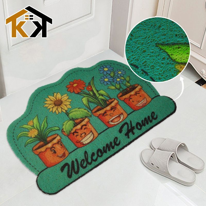 KESET HOME KARAKTER CUTE / Keset Kaki Motif Anti Slip