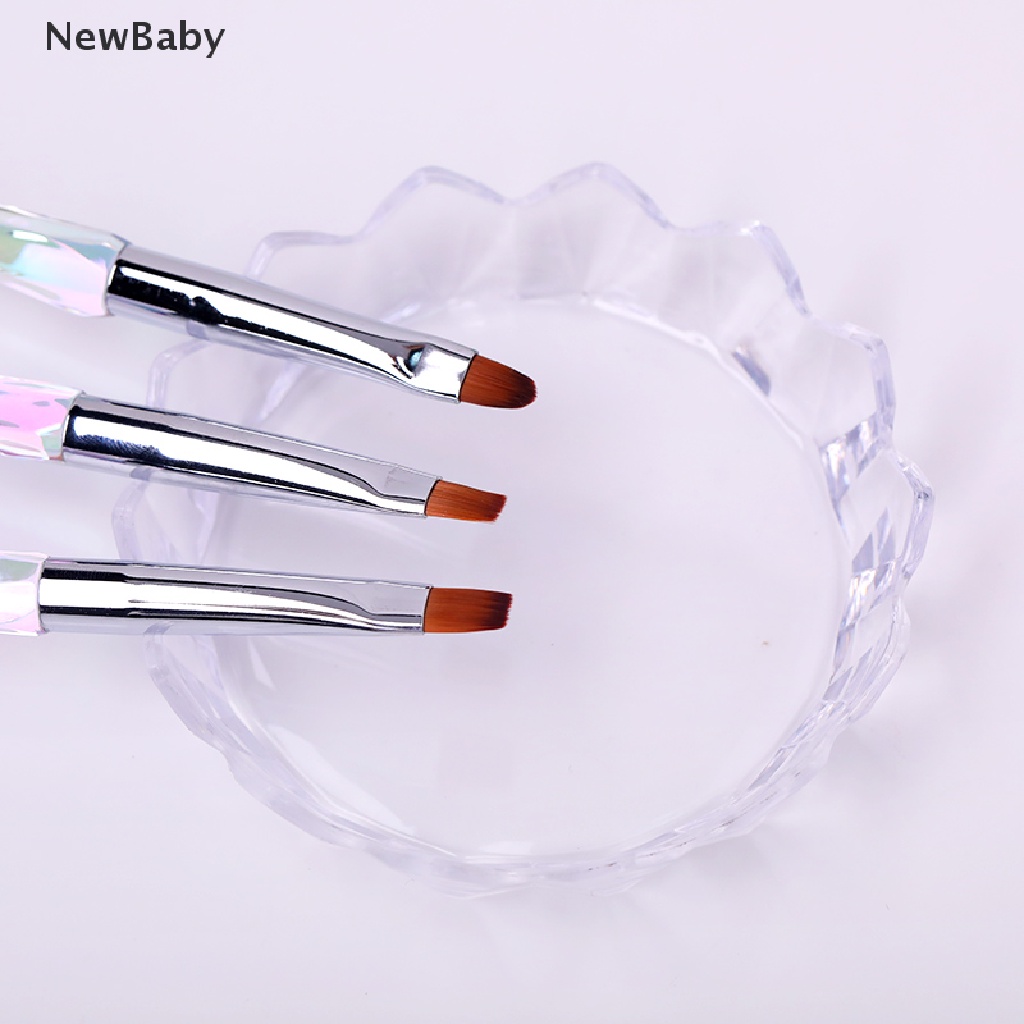 Newbaby 1pc Palet Display Holder Kutek Gel UV Akrilik DIY