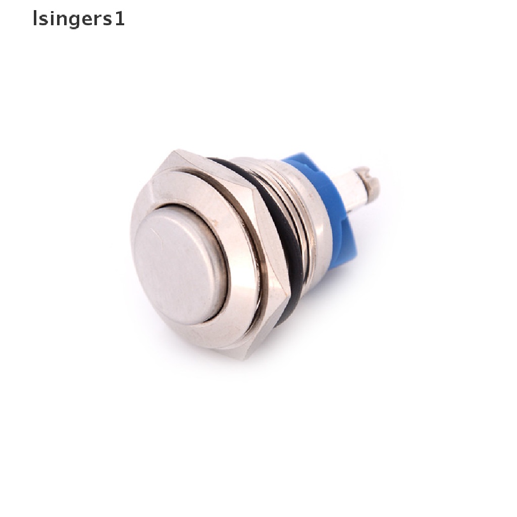 (lsingers1) Tombol Tekan Bentuk T 16mm Bahan Metal Untuk Starter Switch