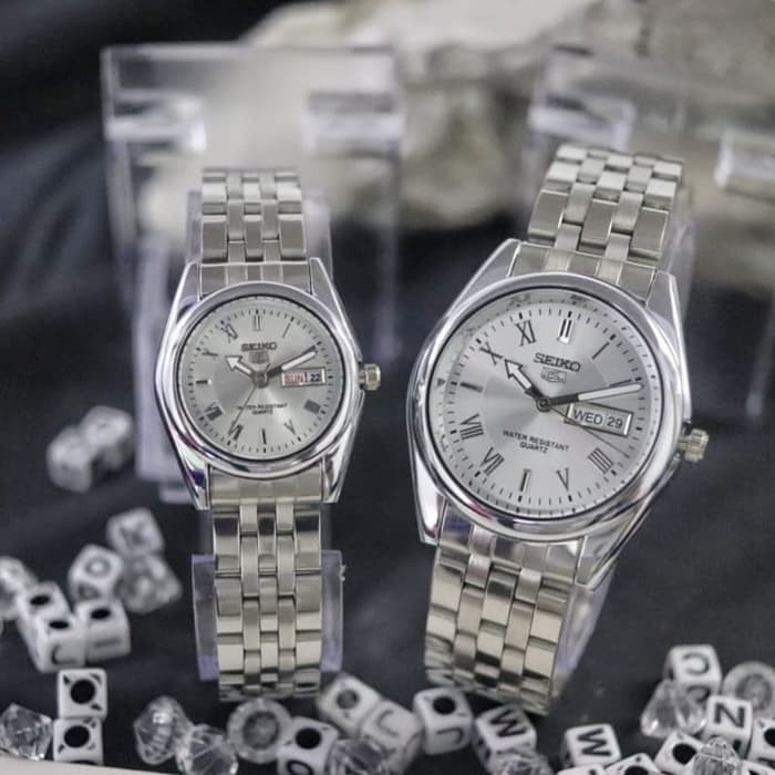 Jual Jam Tangan Water Resist Seiko 5987 Couple Terkini