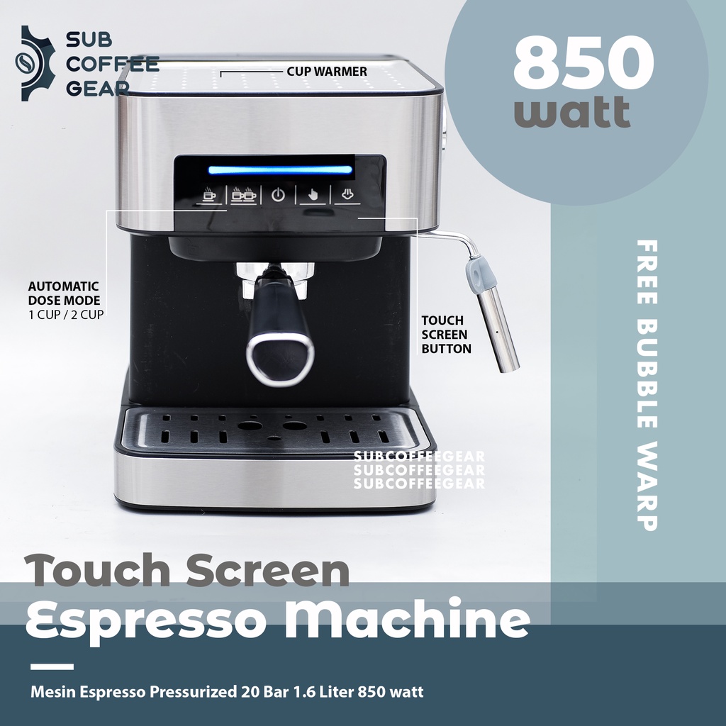MESIN ESPRESSO MURAH LOW WATT MESIN KOPI COFFEE MAKER MESIN CAPPUCINO LATTE ART BARISTA ALAT PEMBUAT