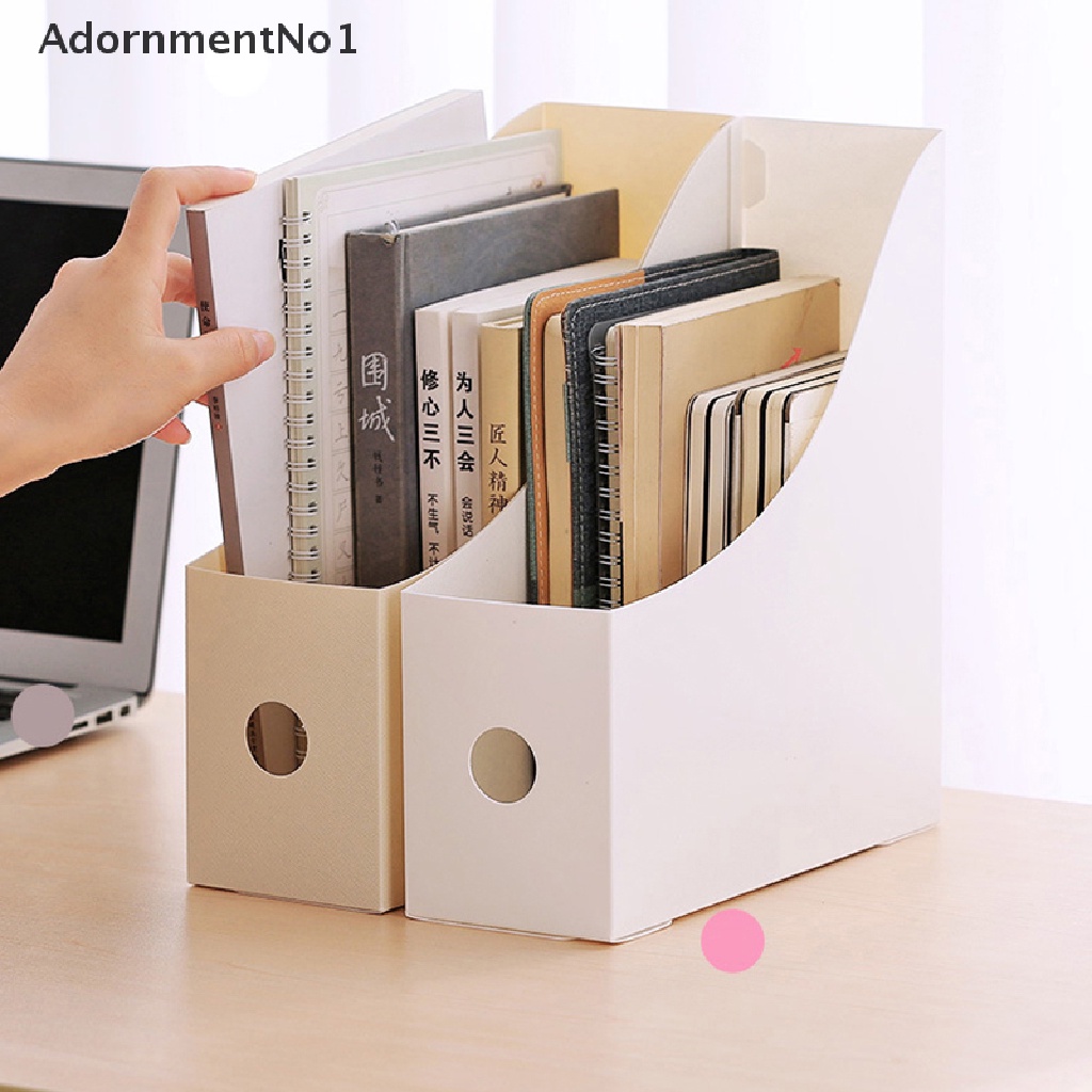 (AdornmentNo1) Kotak Organizer Dokumen / Buku / Pensil Model Lipat Untuk Meja Kantor