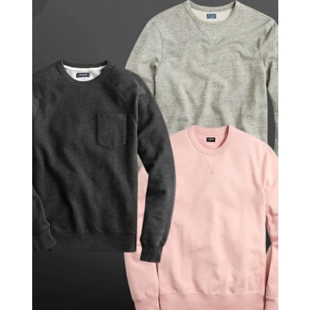 Jcrew Crewneck Sweatshirt UNISEX Pria Wanita - Original Branded