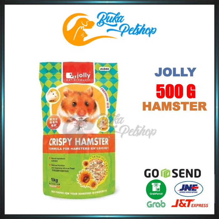 Makanan Hamster JOLLY Crispy Hamster 500g