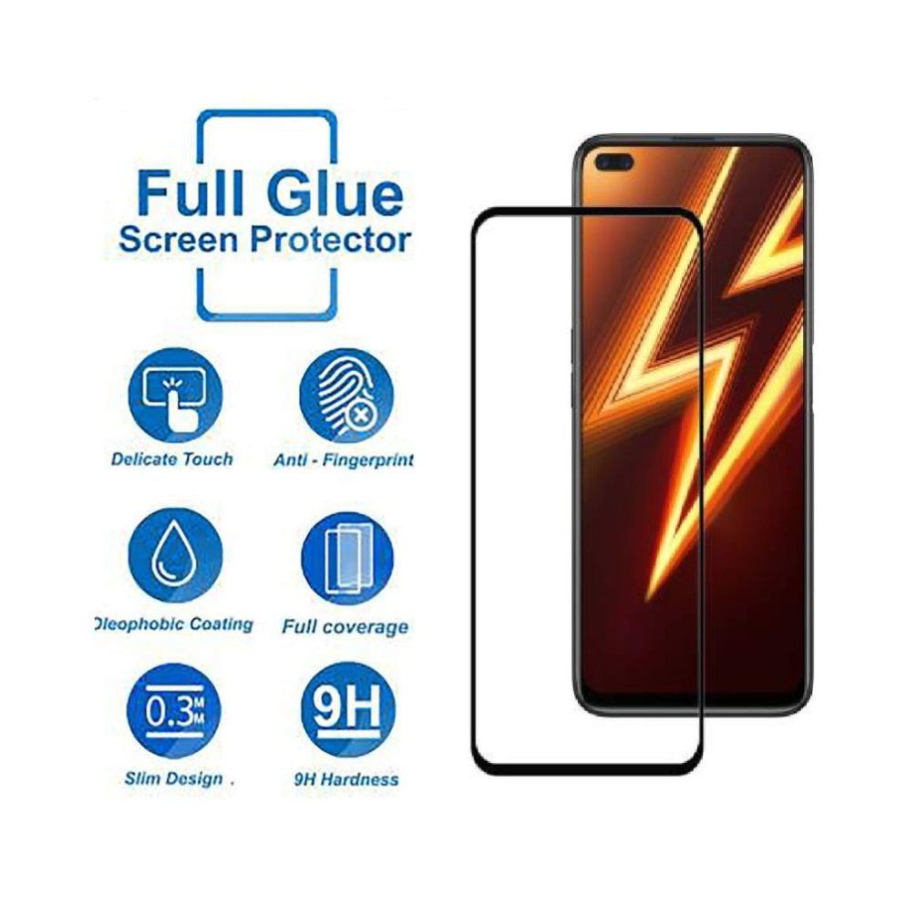 Tempered Glass Full 9D For Oppo Realme 6 Pro Full Layar