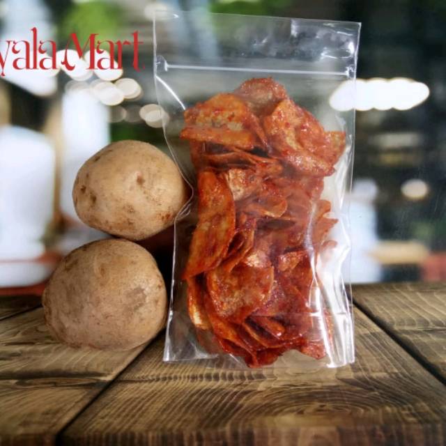 

Keripik Kentang Pedas Buas