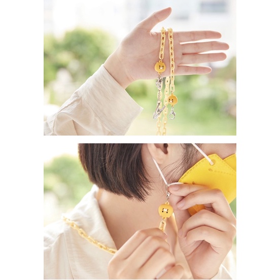 KAKAO FRIENDS Jordy / Choonsik Mask Strap (Strap Masker Korea)