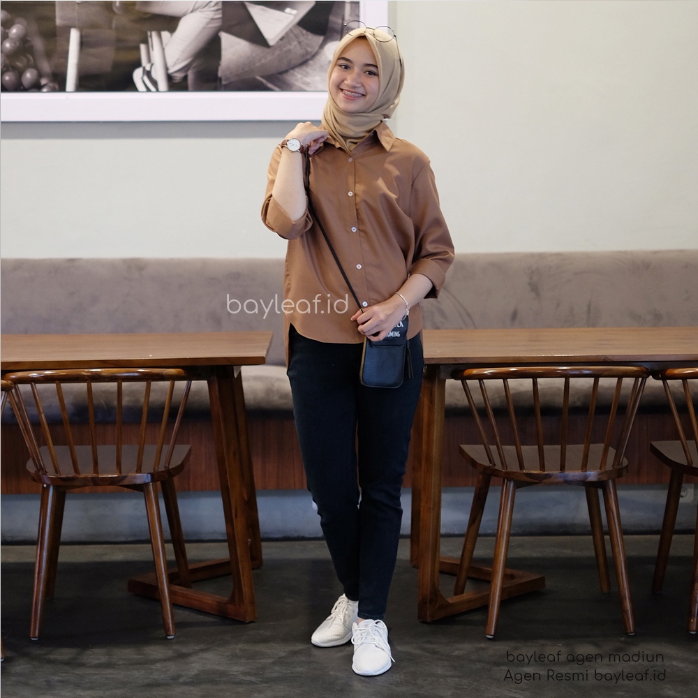 LEA KEMEJA BASIC BY BAYLEAF.ID