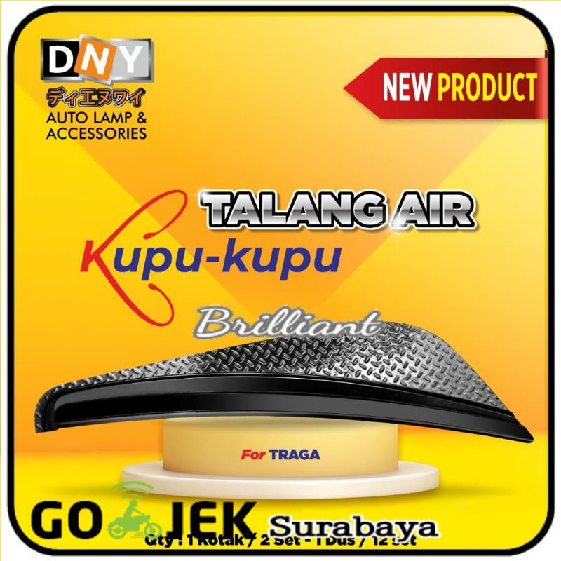 Talang Air 2 Pintu - Dny Kupu Lebar Exclusive - L300 / Colt Diesel PS100 / Ragasa PS135 / Grand Max / Carry New 2019 / Traga