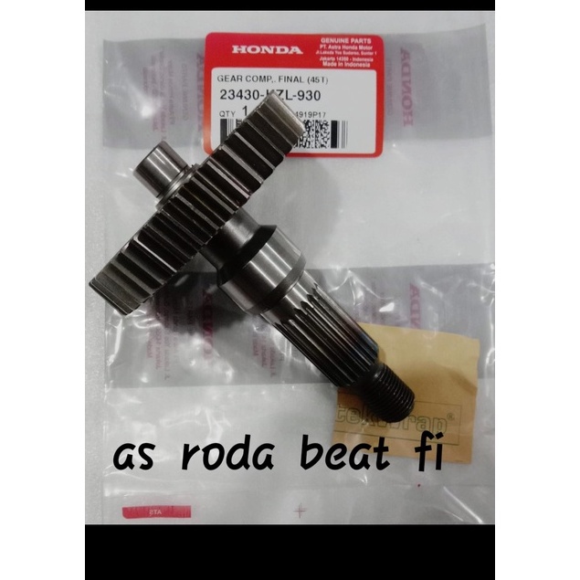 as roda belakang beat f1