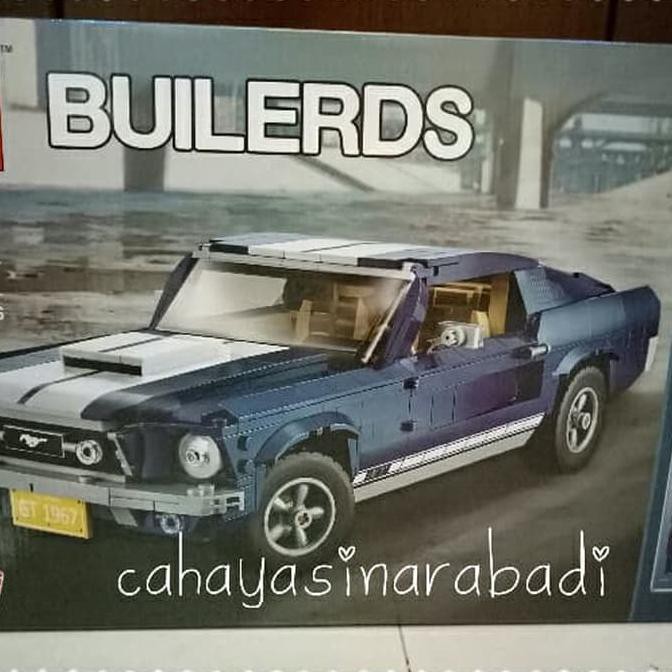 Pengiriman Cepat Lego Creator Compatible merk Lepin 21047 Ford Mustang ON SALE