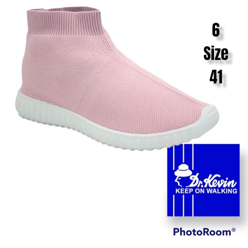 6 Dr. Kevin- Sepatu Kasual Sneaker Wanita Women Sneakers tanpa tali