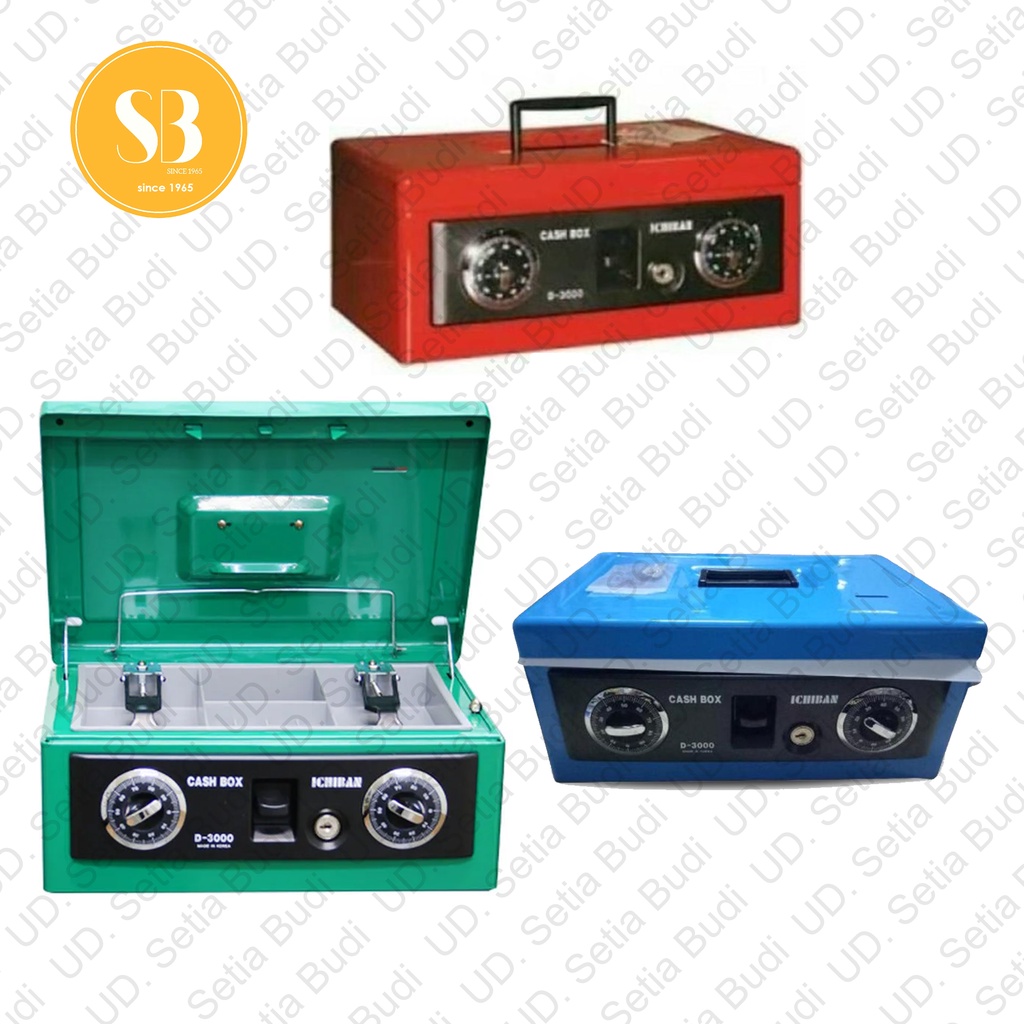 Cashbox Ichiban D-3000 Brankas Simpan Uang