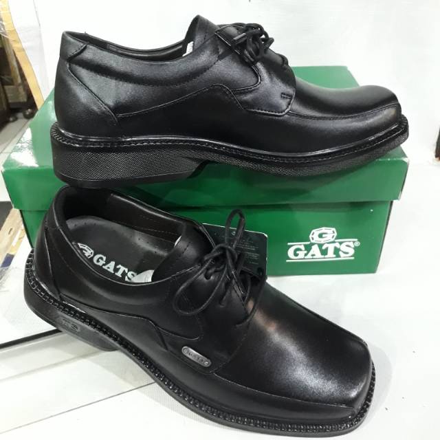 Sepatu pantofel tali kulit asli Gats rf8008 original
