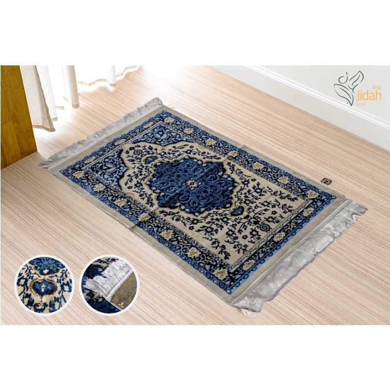 Sajadah panjang kecil tebal SUPER HALUS turki bludru premium lembut adem sajdah panjang corak persia