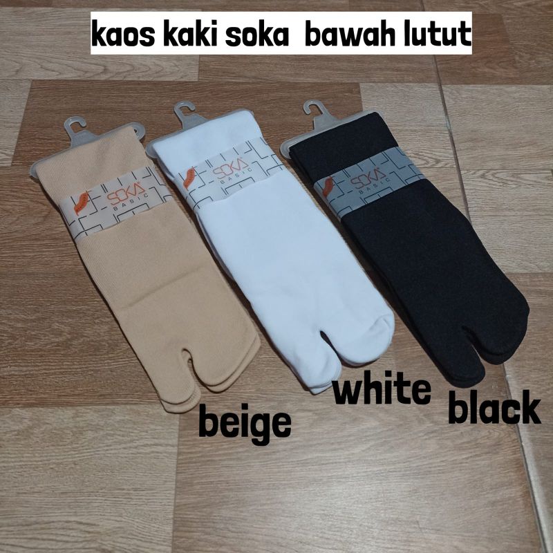 Kaos Kaki  soka Jempol Size L dan xl (bawah lutut)