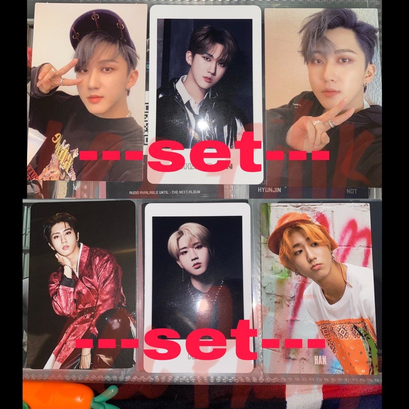 pc photocard straykids golive inlife concept i am who pola unlock japan d9 black changbin han jisung