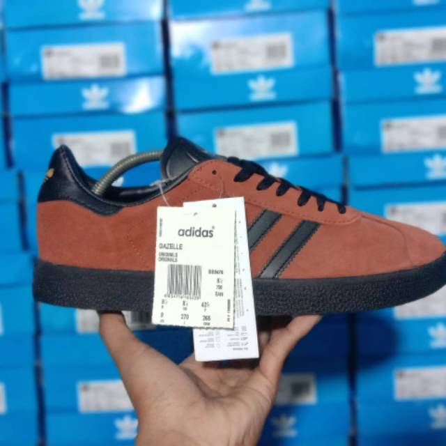 Adidas Gazelle OG Brown Black Original