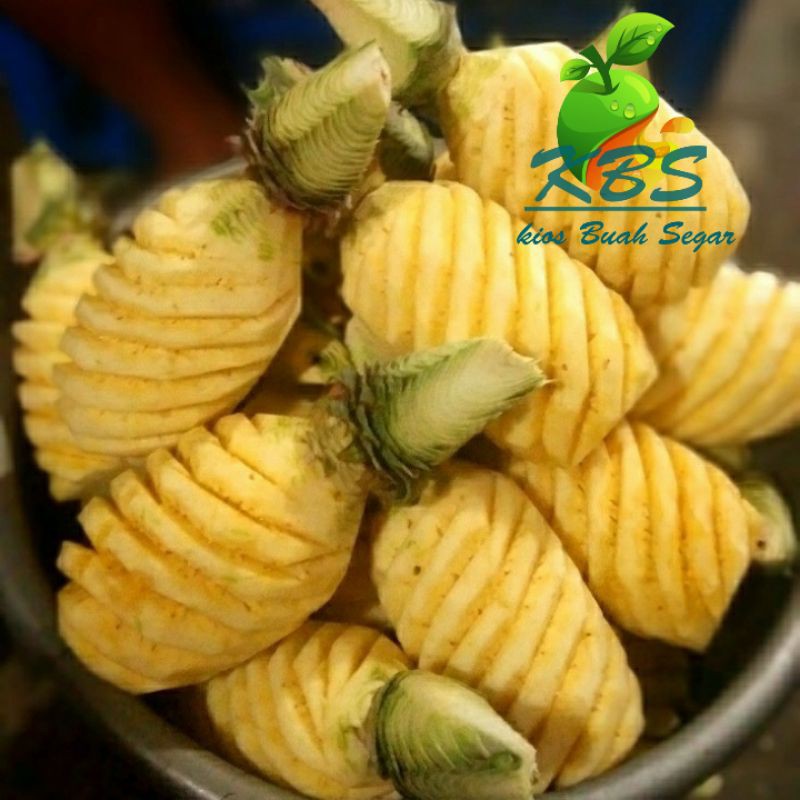 

BUAH NANAS PALEMBANG KUPAS FRESH 10 PCS