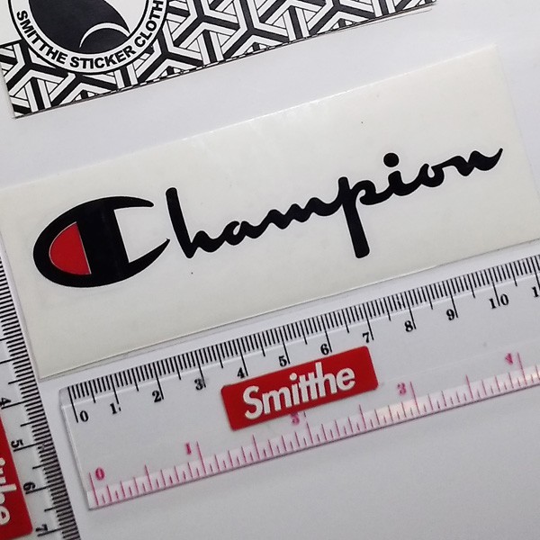 Stiker Champion 2W Cutting Sticker untuk aksesoris Mobil Motor