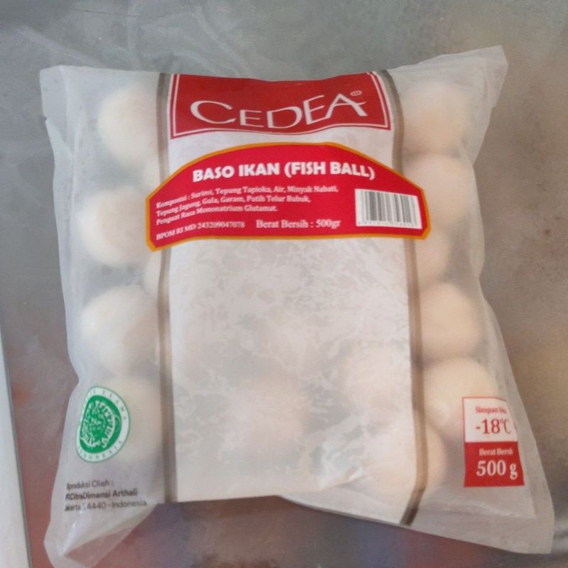 

cedea baso ikan(fish ball) 500 gr
