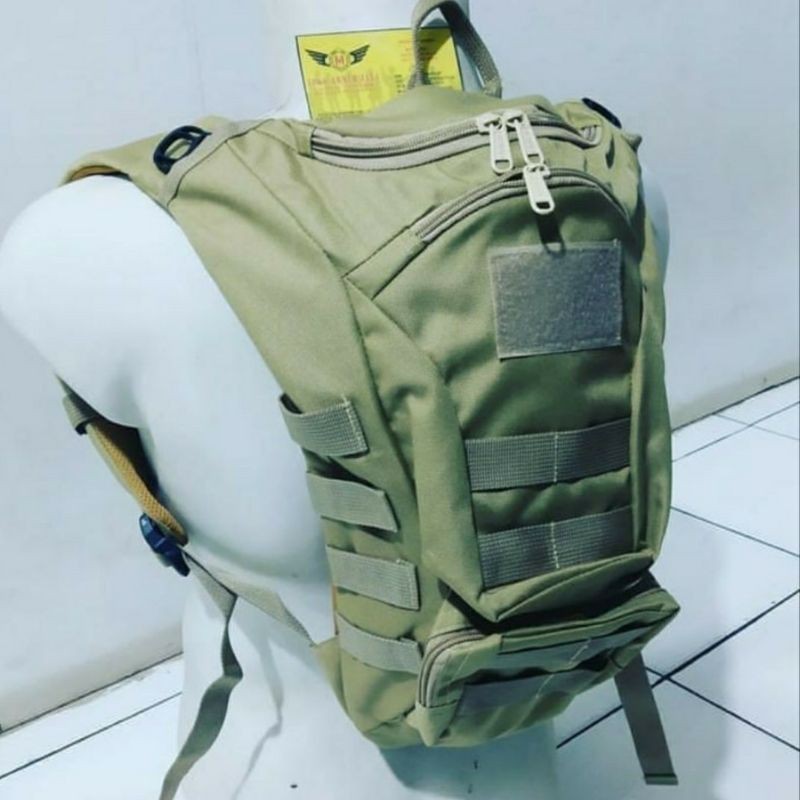 TAS RANSEL SEPEDA TACTICAL, ARMY HITAM