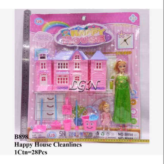 Mainan rumah istana barbie