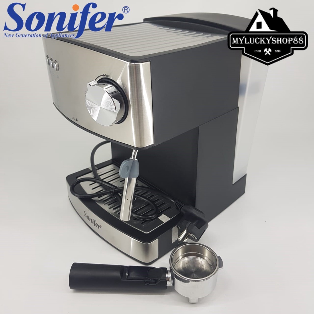 Sonifer SF-3528 Mesin Kopi Espresso dan Cappuccino Sonifer Kapasitas 1.6 Liter