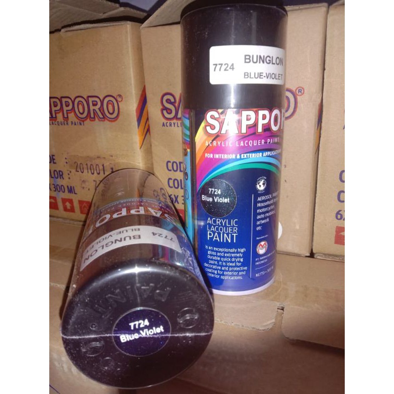 sapporo 7724 blue violet (bunglon)