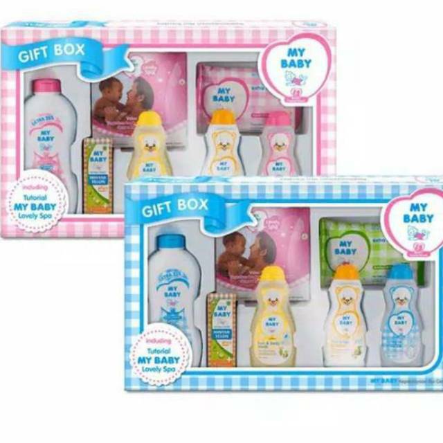 My baby gift set gift box perlengkapan bayi gift set box