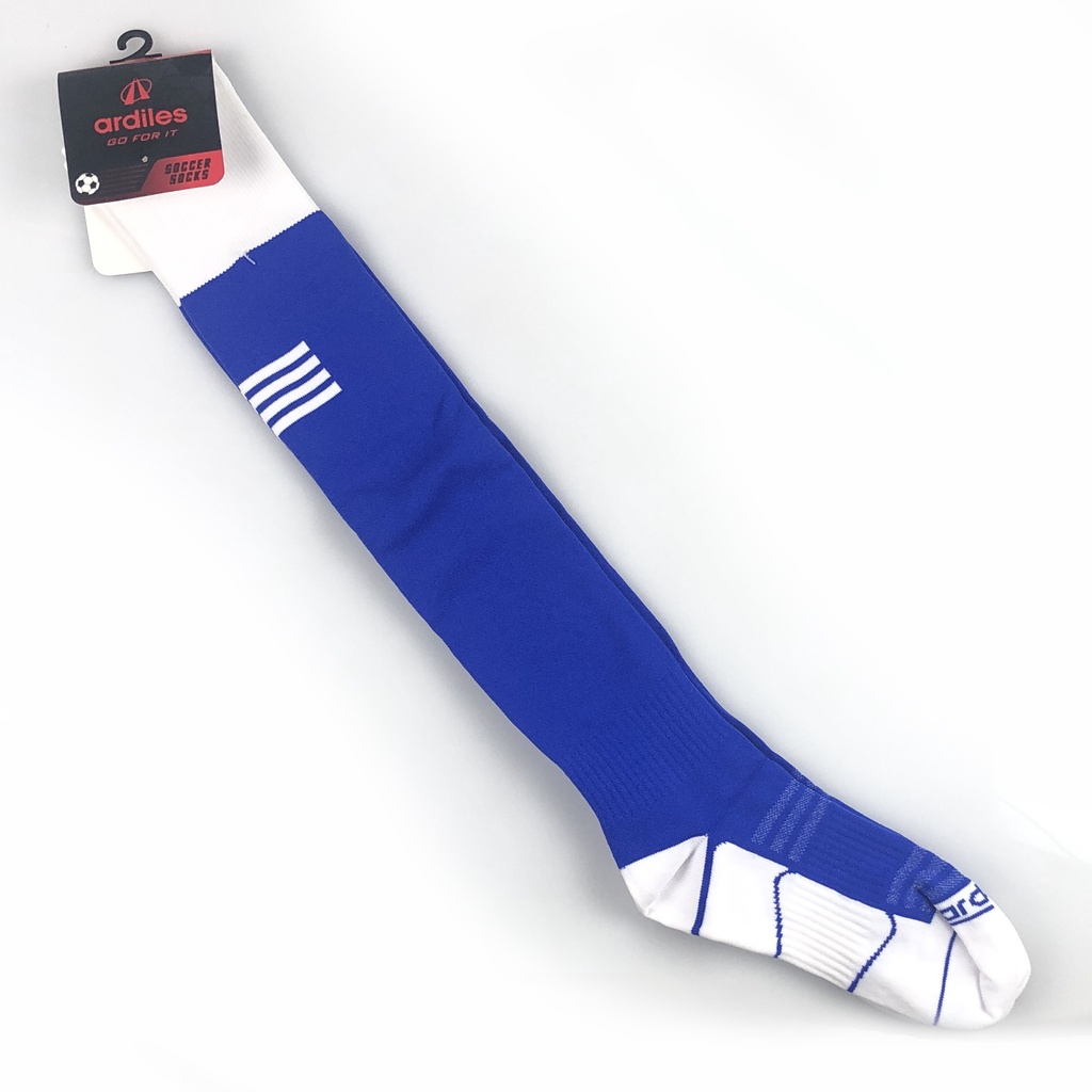 Kaos kaki Sepak Bola PRO SOCKS (NOSZ) Ardiles - Biru / Putih