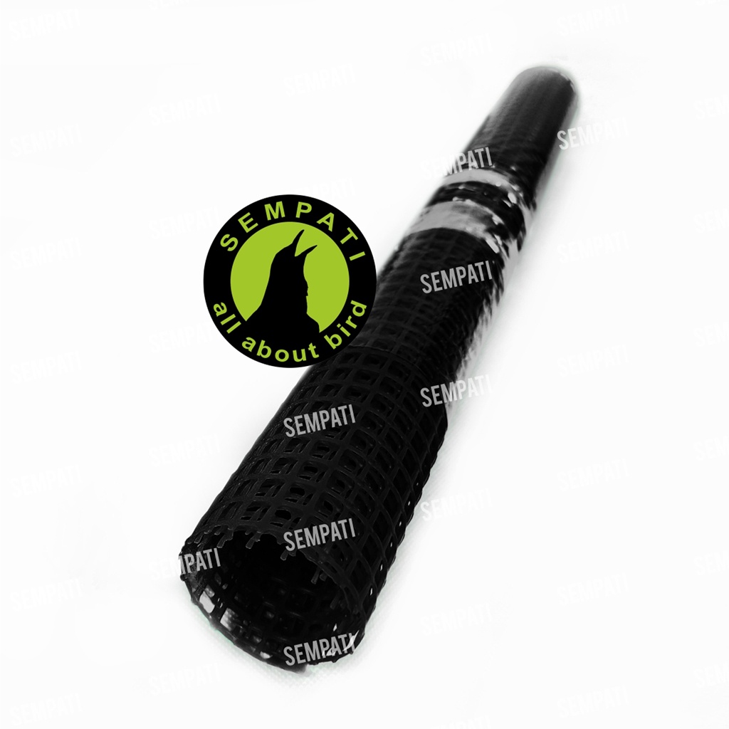 ALAS KANDANG KARPET SANGKAR UMBARAN BURUNG PIYIK PLASTIK HDPE 60X40CM ALAS KANDANG KUCING ANJING JRS-HITAM