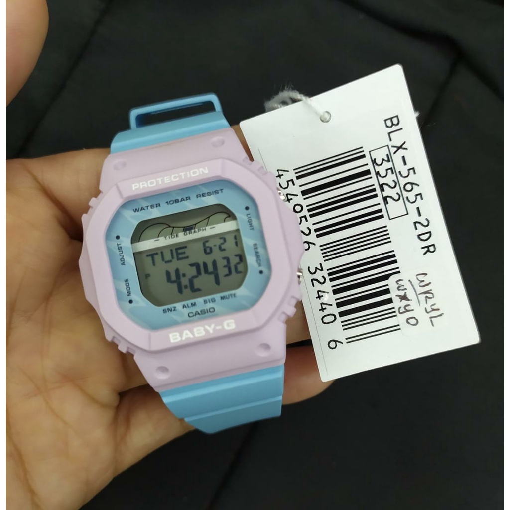 Jam Tangan Wanita BABY-G BLX-565/BGD-560WL-4DR Original