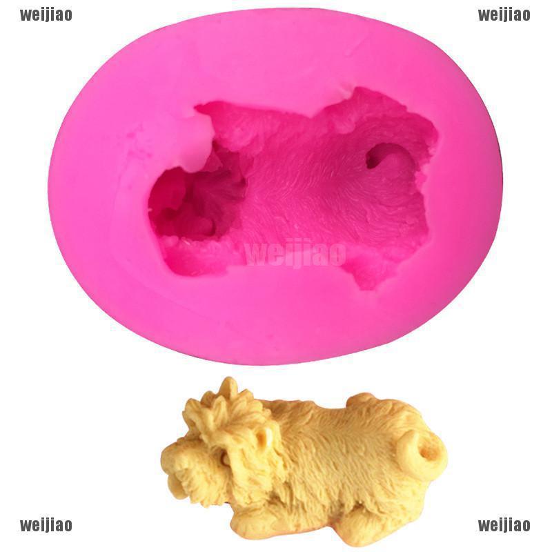 Cetakan Silikon Bentuk Anjing untuk Dekorasi Kue Fondant Cetakan Silikon Bentuk Anjing untuk Dekorasi Kue Fondant