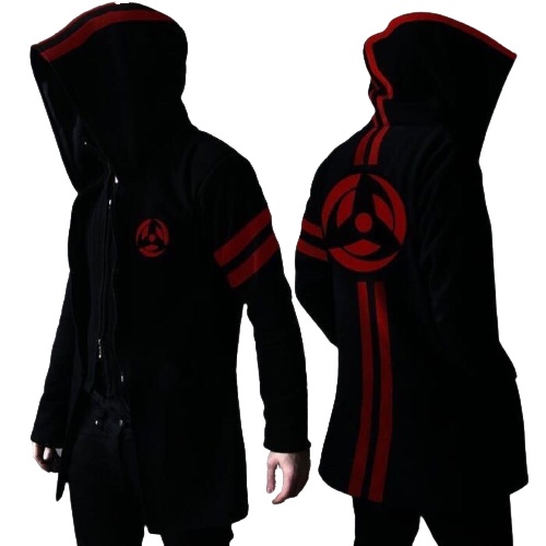 COD Jaket Hoodie Jubah Anime Jepang Pria / Jaket Jubah Sharingan / Jaket Jubah Anbu / Jaket Jubah Jujutsu Kaisen / Jaket Jubah Marine / Jaket Jubah Hokage