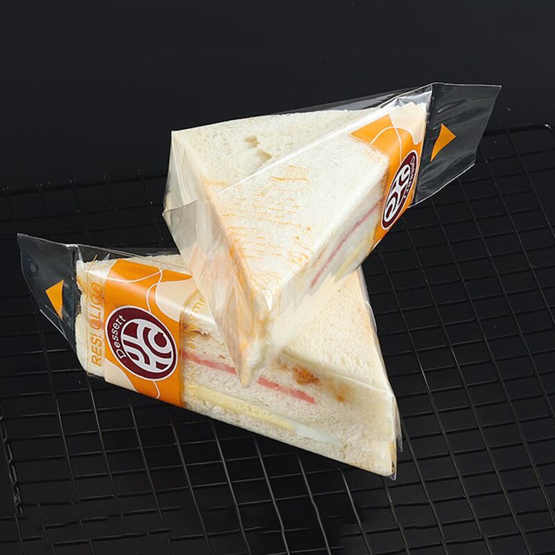 Kemasan Plastik Sandwich Segitiga isi 400pcs